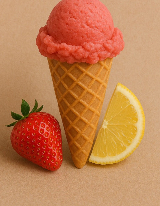 Sorbet fraise citron (Fraise, citron, sucre, jasmin, vanille)