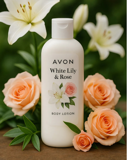 White lilly rose (Aldéhyde, mandarine, pêche, rose de Damas)