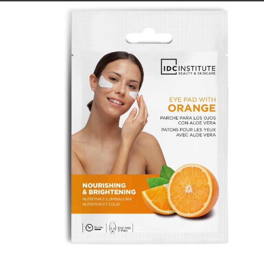 Patch pour les yeux à l'orange