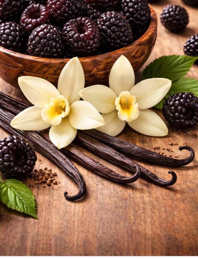 Monoï framboise noire vanille