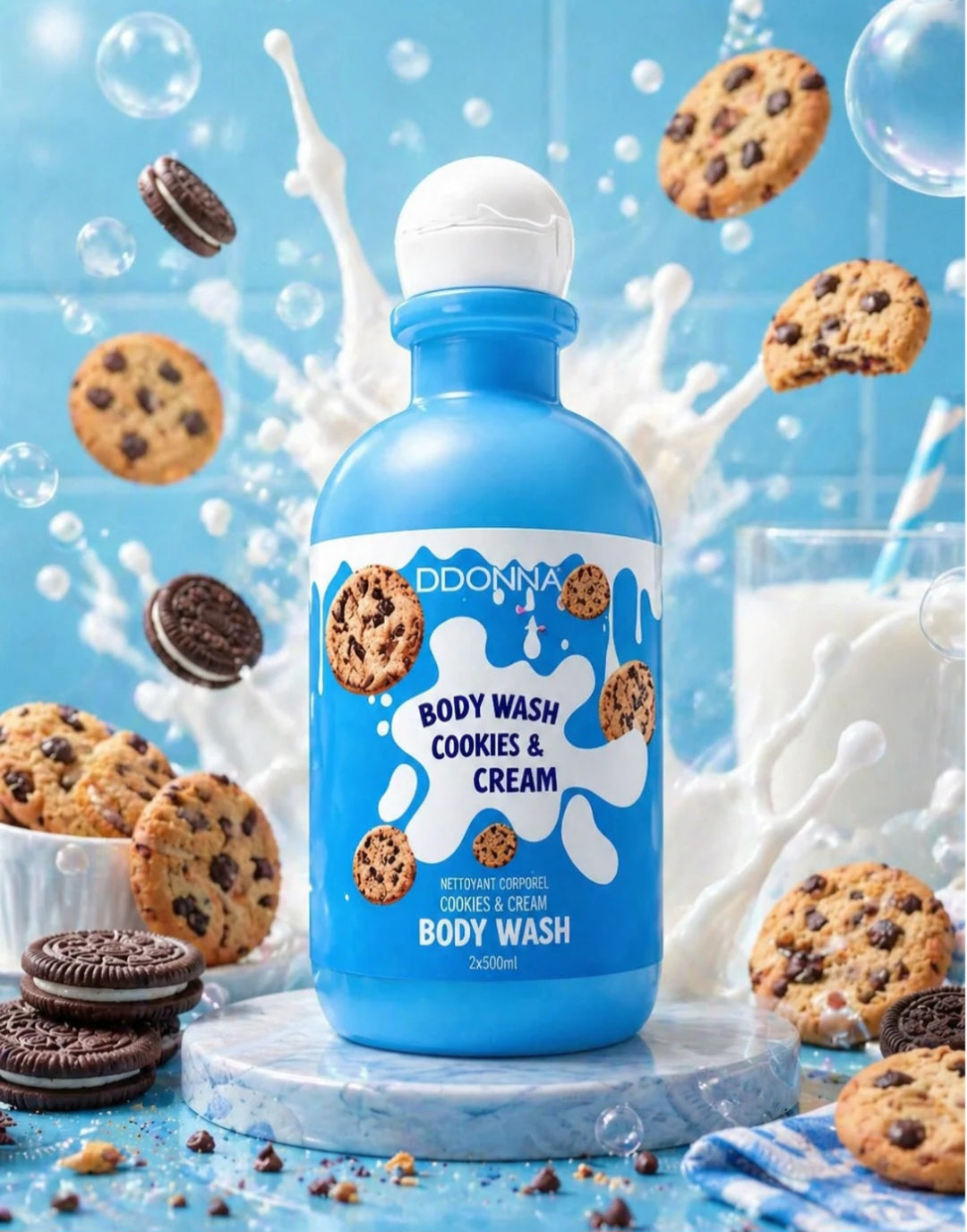 Gel douche D'Donna Cookies and cream