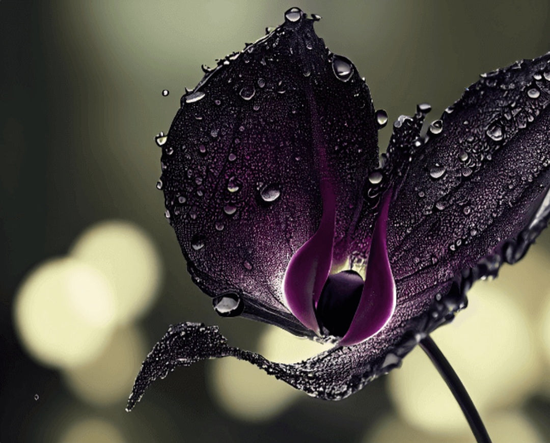Orchidée noire