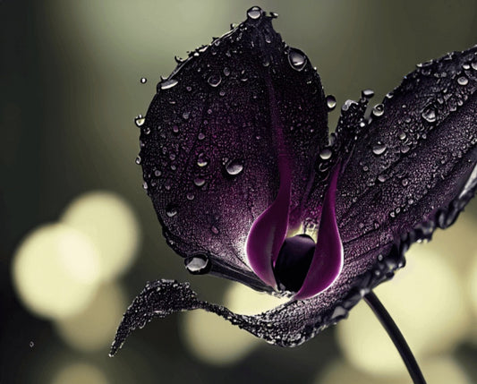 Orchidée noire