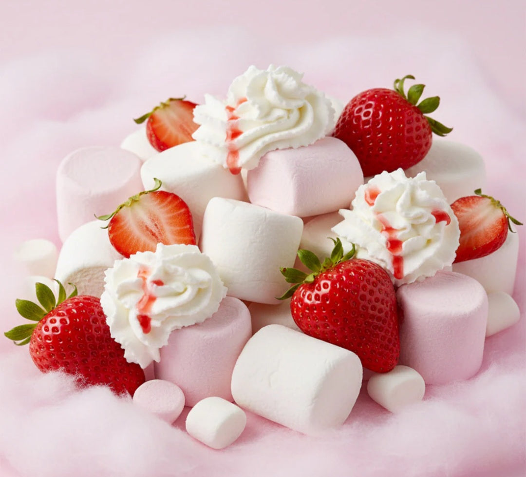 Yummi pink (citron, pomme, marshmallow, fraise, caramel, coco)