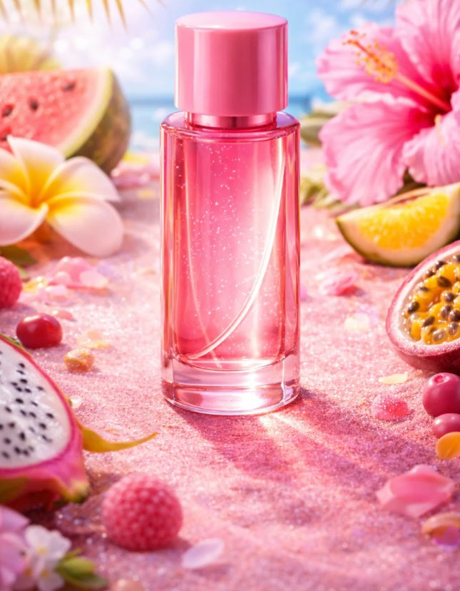 Jelly Sunset pink (Fruits exotiques, fruits du dragon, vanille, musc)