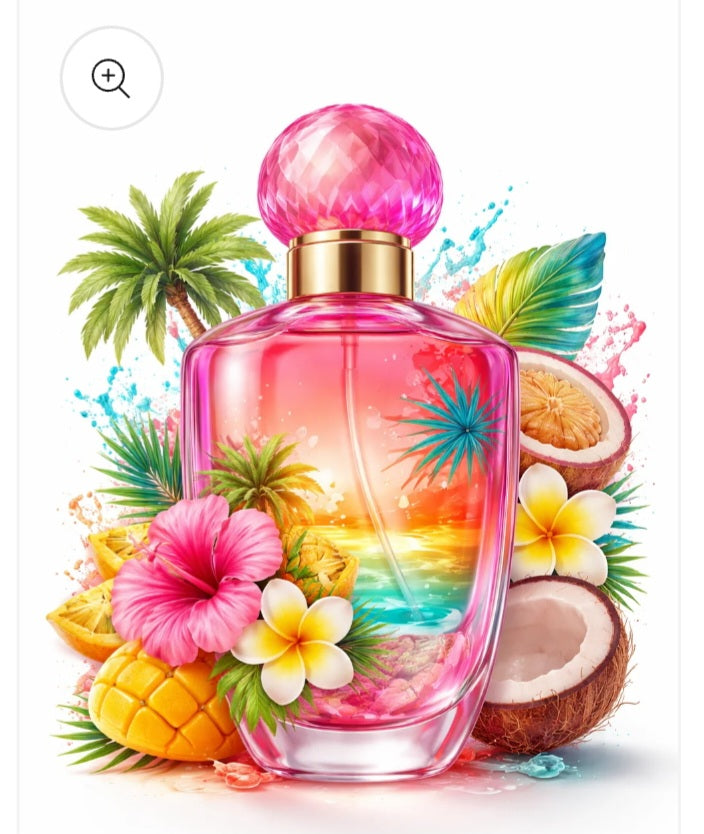 Jelly Soleil bikini (Guava, coco, tiare, orchidée)