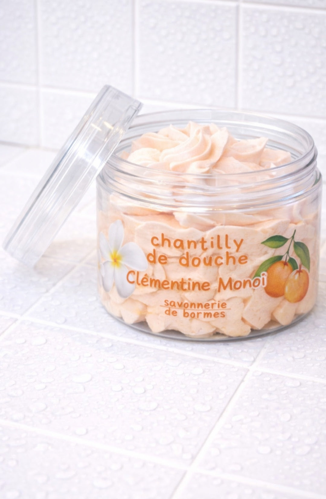 Chantilly de douche