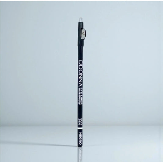 Crayon et eye line noir waterproof D'Donna taille crayon intégré