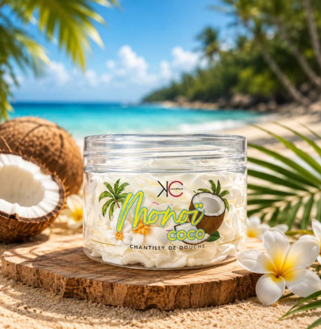 Chantilly de douche Monoï coco