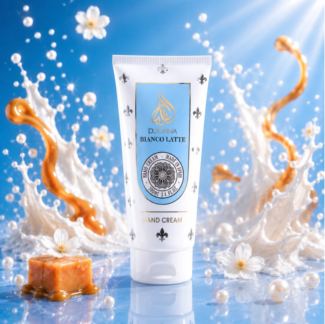 Crème Hydratante pour Les Mains Bianco Latte 100ml - D'Donna
