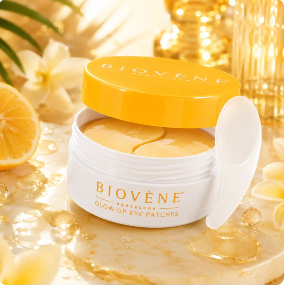 Patchs hydrogel illuminateurs pour le contour des yeux Caféine & Lemon - Biovene Barcelona