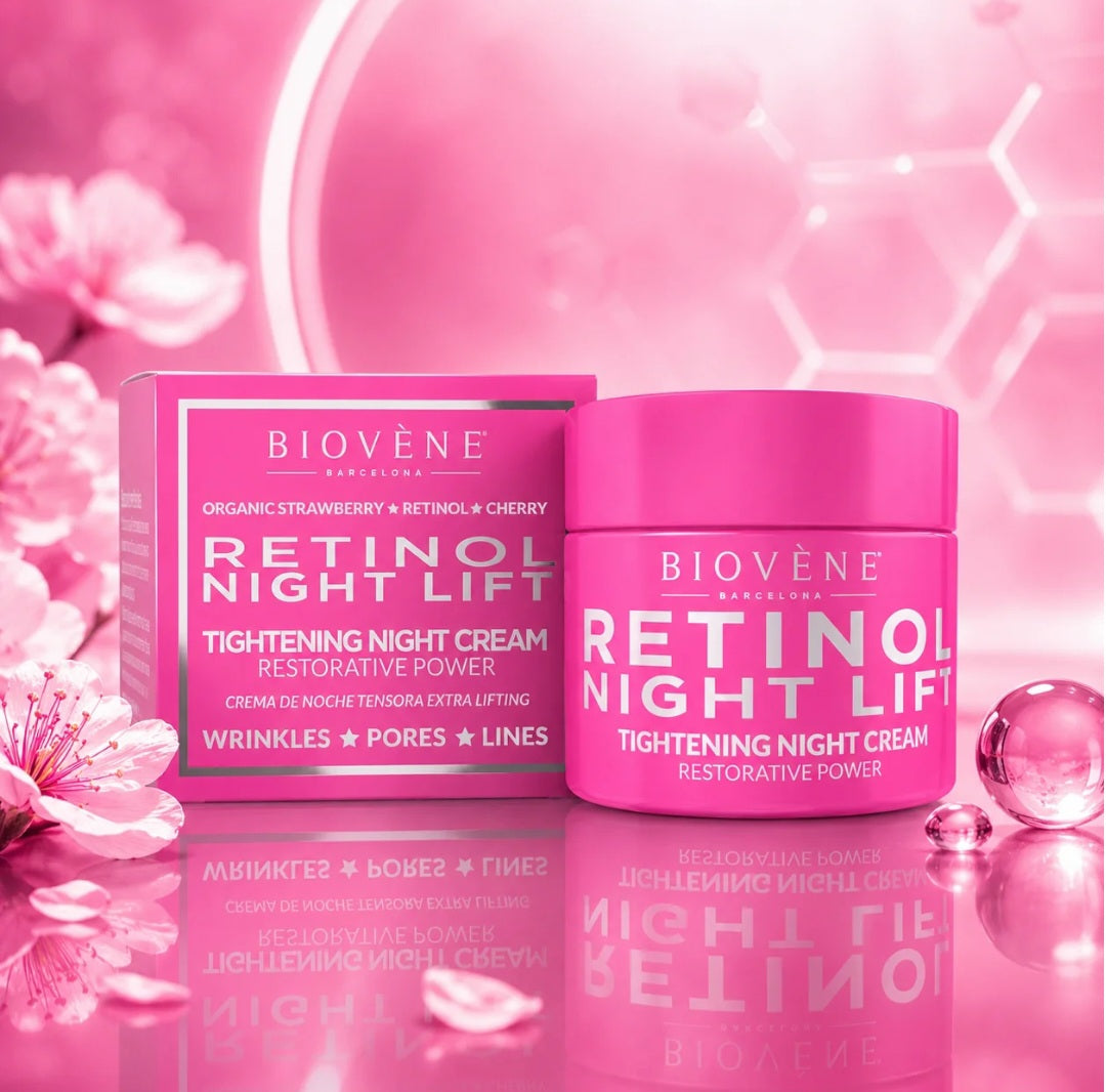 Crème de Nuit Liftante Au Rétinol 50ml - Biovene Barcelona