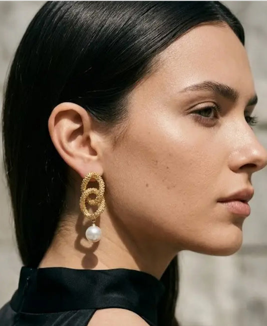 Boucles d'oreilles en acier inoxydable Réf 112