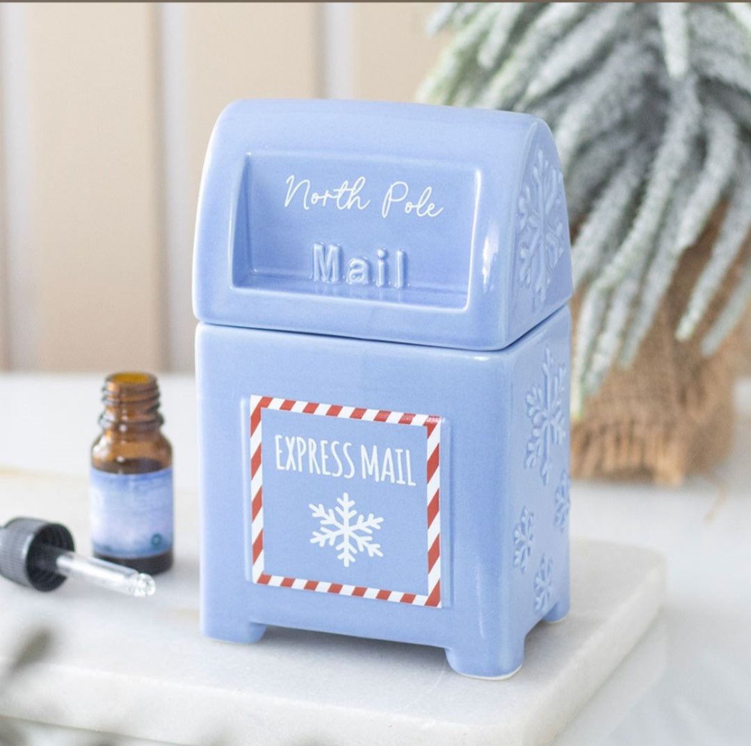 Brûleur boîte aux lettres violette