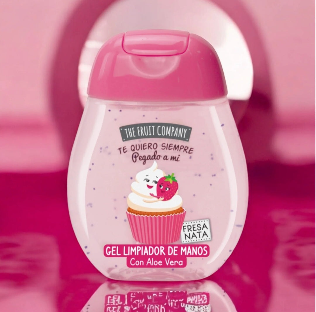 Gel Désinfectant Mains Parfum Fraise Chantilly 45 ml