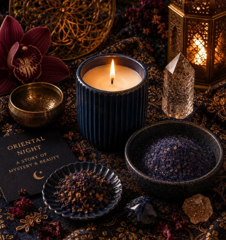Nuit d'Orient du rituals (orchidée noire, safran, ambre)