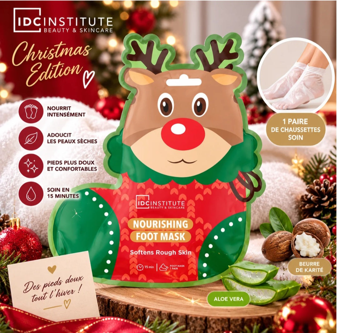 Masque Chaussettes Pieds Nourrissant Christmas Edition