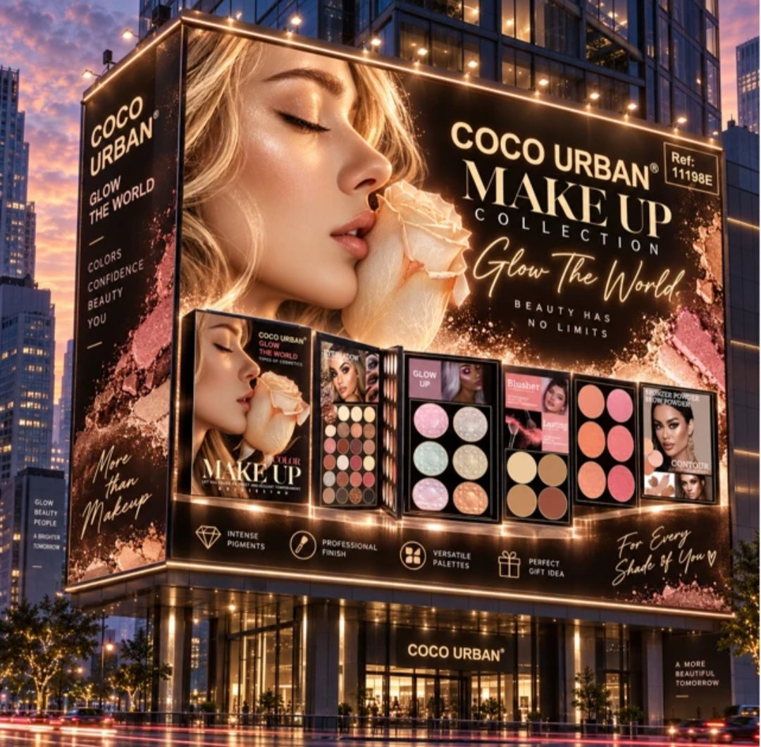 Coffret Maquillage Coco Urban Glow The World - D'Donna