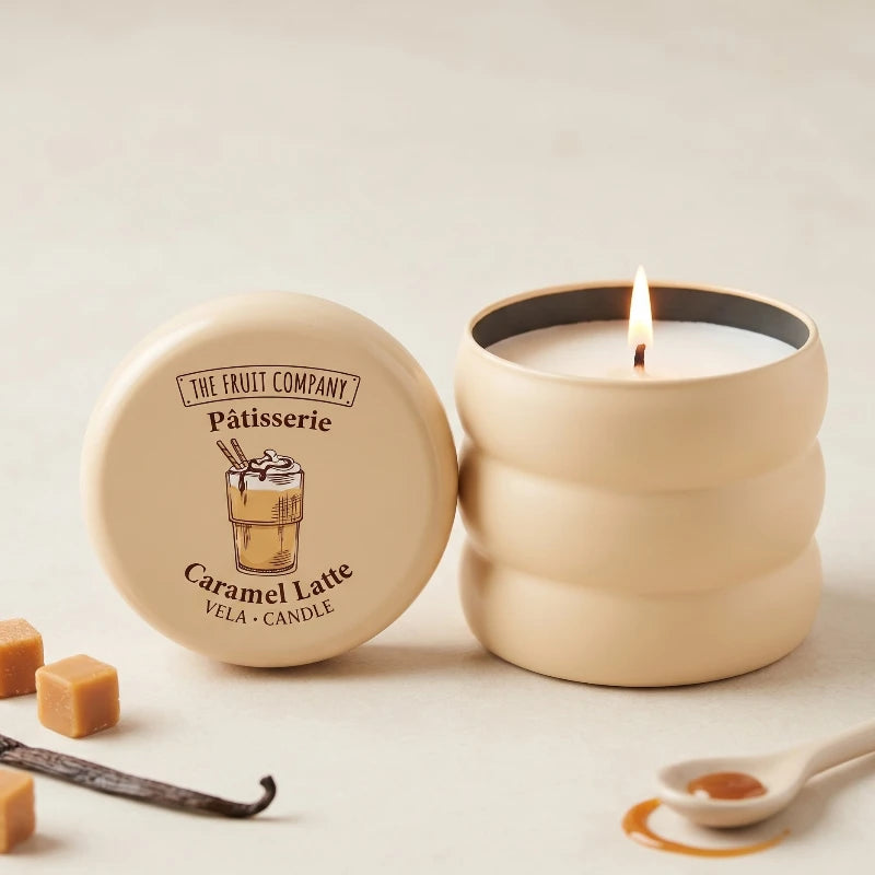 Bougie parfumée fruits company Caramel Latté